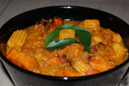 Baby corn Paneer curry Recipe